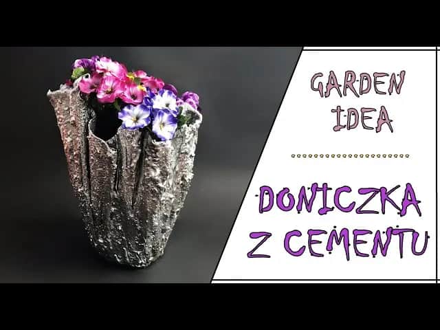 Jak zrobić doniczkę z cementu - proste kroki i ciekawe pomysły