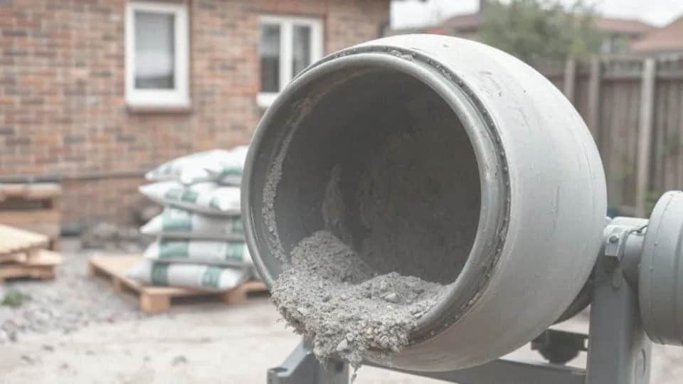 Ile cementu na betoniarkę 250l - uniknij błędów w proporcjach