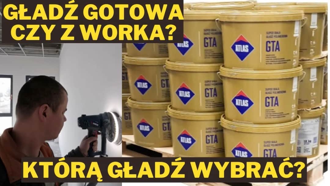 Gładź gotowa czy w worku - która opcja oszczędza czas i pieniądze?