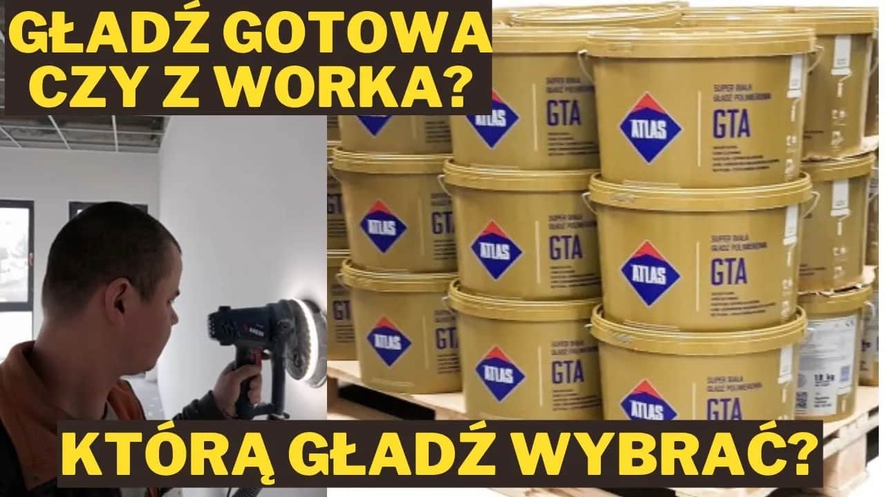 Gładź gotowa czy w worku - która opcja oszczędza czas i pieniądze?