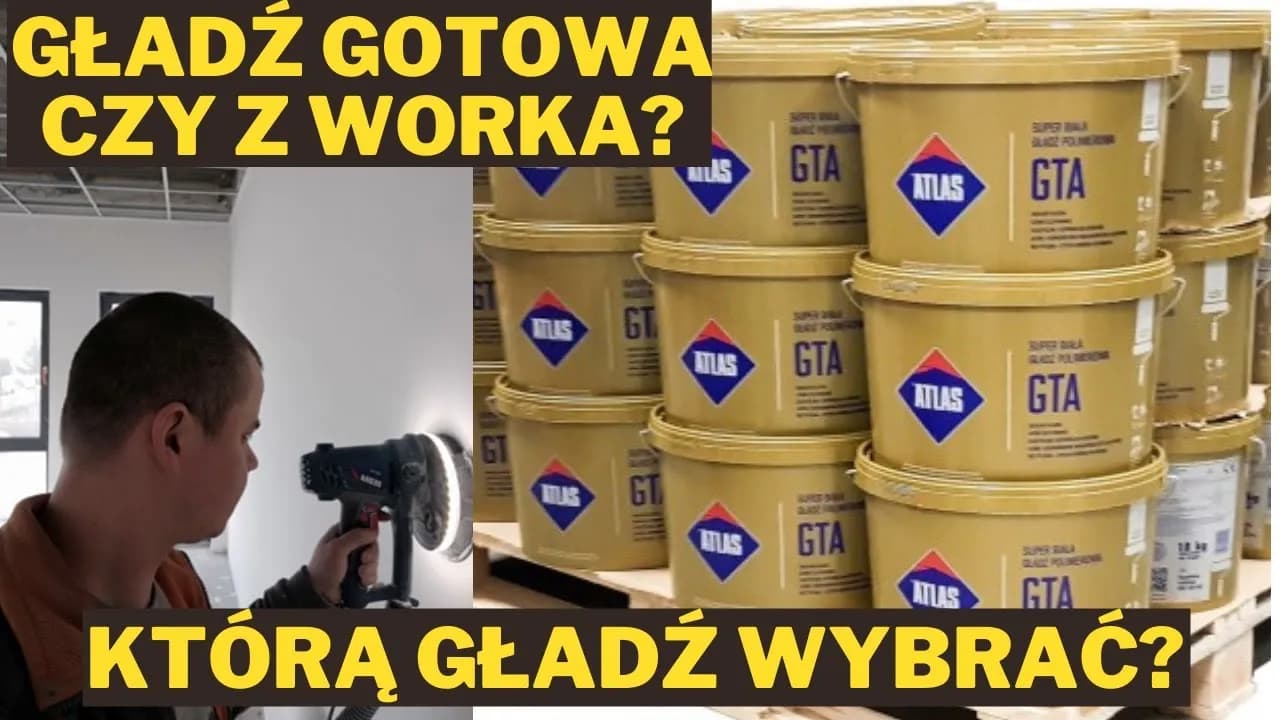 Gładź gotowa czy w worku - która opcja oszczędza czas i pieniądze?