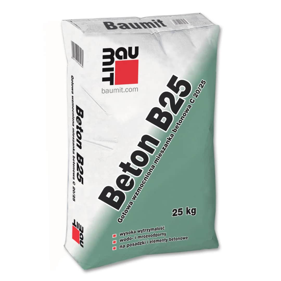 Ile litrów betonu uzyskasz z worka cementu 25 kg? Sprawdź teraz!